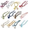 Adjustable Curtain Ties 2Pcs Tiebacks Rope, Decorative Handmade Tie Back, Simple Securing Holdbacks Ropes for Living Room Bedroom Window Sheer Drapes