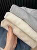 Women's Soft & Fluffy Korean Style Half-High Neck Knit Top - Anti-Pilling Autumn/Winter Layer