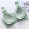 Sexy Push Up Bras Latex Women's Underwear Wire Free Female Gather Bralette Seamless Iingerie Ladies Comfort Brassiere