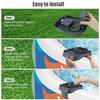 Anti Slip Hot Tub Table Tray Anti Slip Rubber Drainage Holes Adjustable Hot Tub Table Tray Widely Used for Swimming Pool