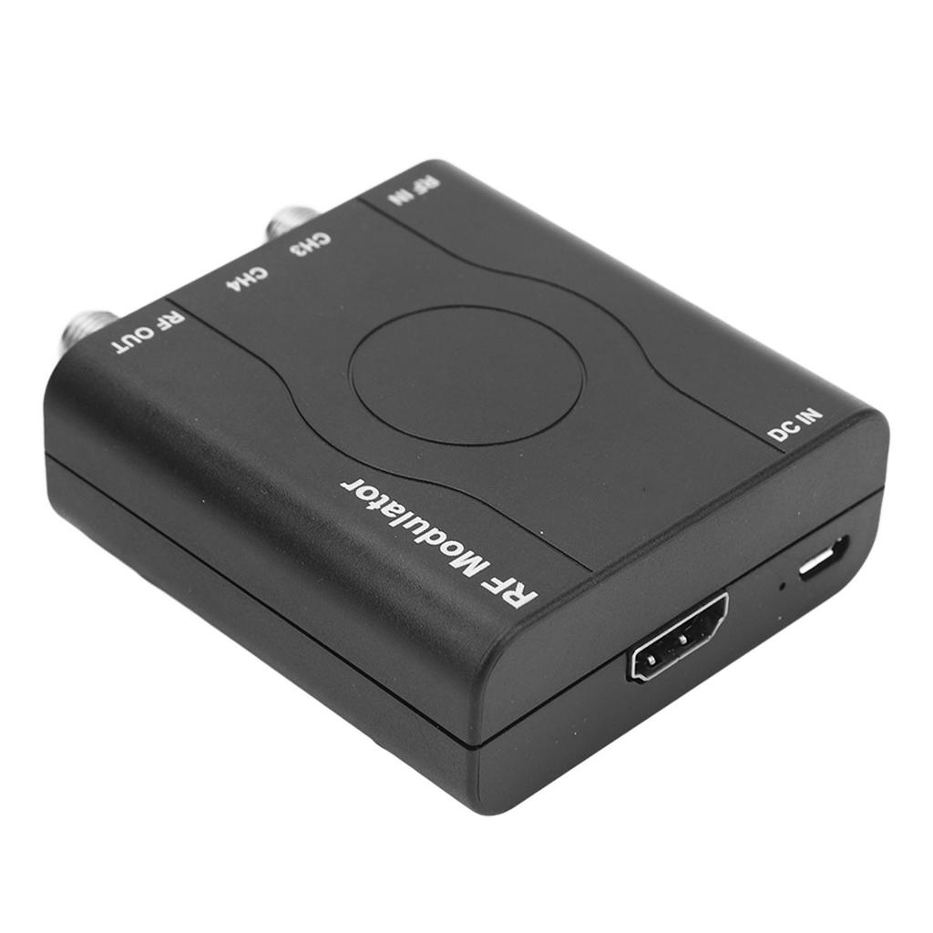 HDM61 HD Multimedia-Schnittstelle zu RF-Modulator Unterstützung NTSC-Format Ausgang 1080P PLL-Steuerung der VHF-Betriebsfrequenz