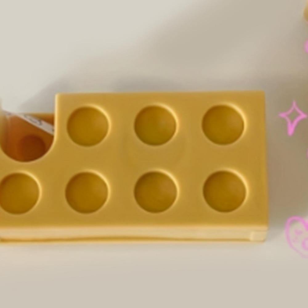 Small Size Tape Cutter Polymer Desktop Tape Holder Non Slip Tape Dispenser Stationery Storage