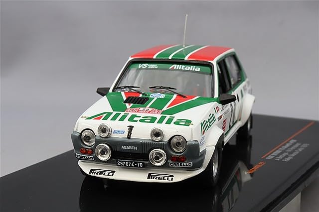 IXO MODELS Scale Fiat Ritmo 75 Abarth 1979 Monte Carlo Rally Perissinot Complete Diecast Car RAC445B 1/43 #20 A. Bettega/M.