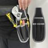Multifunctional Tool Waist Bag Electrician Pocket Storage Bag Portable Tool Bag Screwdriver Kit Holder Maintenance Tool Pouch