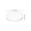 12Pcs Glass Table Top Anti Slip Pads Clear Silicone Rubber Cushion Bumpers Disc Furniture Protector Non Slip Guard