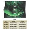 Aliens 45th Anniversary Xenomorph Blanket Coral Fleece Plush Textile Decor Space Multi-function  Throw Blanket for Bedding Quilt