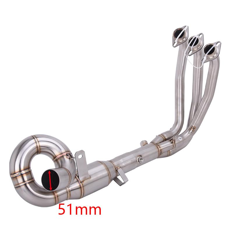 For CFMOTO 675SR SS 2024-2026 675NK 2025 2026 Exhaust System Muffler Tail Pipe Header 304 Stainless Steel Escape With DB Killer