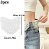 3/24 pezzi Espansore Vita Jeans in Cotone Espansori Vita Lavorati a Maglia Vuoti per Maternità Accessori per Abbigliamento Regolabili