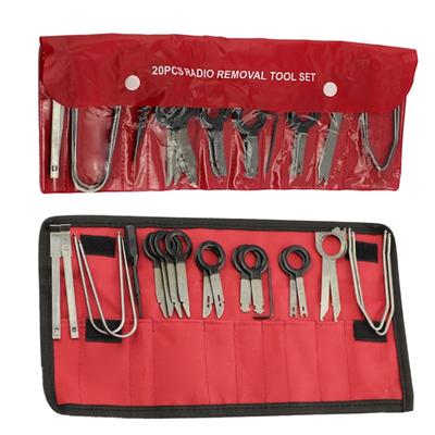 20 Pcs Practical Car Speaker Disassembly Tool Set Automobile Stereo Removal Radio Keys Remove Tools Repair Modification