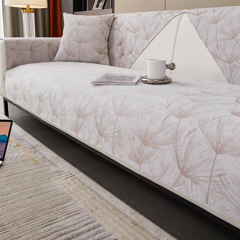 Light Luxury Chenille French Sofa Cushion Four Seasons Universal Modern Living Room Seat Cushions Non-Slip Sofa Backrest Cover Towel