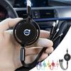 AAKZ1 3 In 1 Micro USB Type C Charging Cable Multi Charger For Volvo V60 V40 XC90 S60 XC60 V50 V70 S90 XC40 S80 V90 EX30 EX90 EM90 C40
