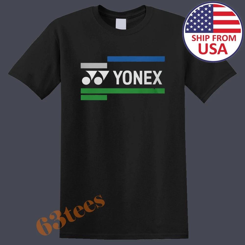 Yonex Спортивный Бадминтон Мужской Черный Размер S - 3XL L