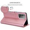 Portefeuille Étui à Rabat en Cuir Rose Pour Huawei Nova 9 Y70 Honor 400 Pro 600 Lite X8B X7B 8X 9X X9C X8C X8 X6 X7A X8A X7C X6D X8D X5C Plus X5D Magic 8 Coque