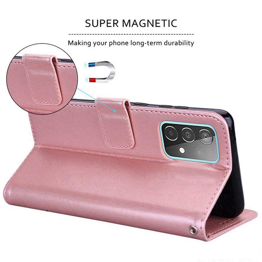 Portefeuille Étui à Rabat en Cuir Rose Pour Huawei Nova 9 Y70 Honor 400 Pro 600 Lite X8B X7B 8X 9X X9C X8C X8 X6 X7A X8A X7C X6D X8D X5C Plus X5D Magic 8 Coque