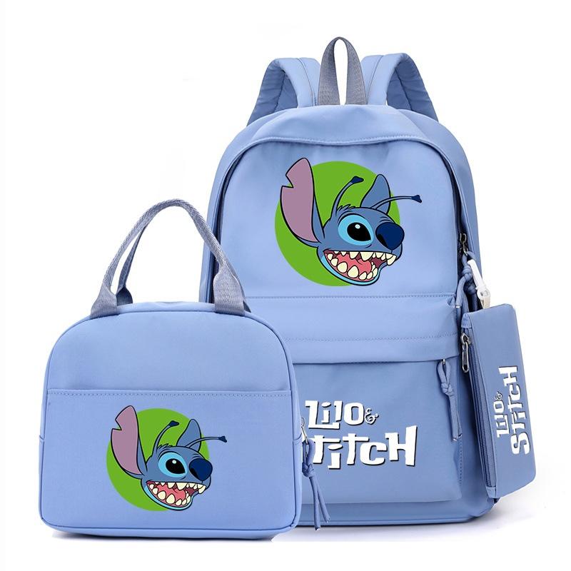 Peripheral Printed Anime Backpack Set, Personalized Trendy Backpack Set For Elementary And Middle School Students