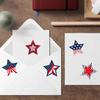 Gift Wrapping Labels Star Shaped Stickers for Sealing Invitation Envelope