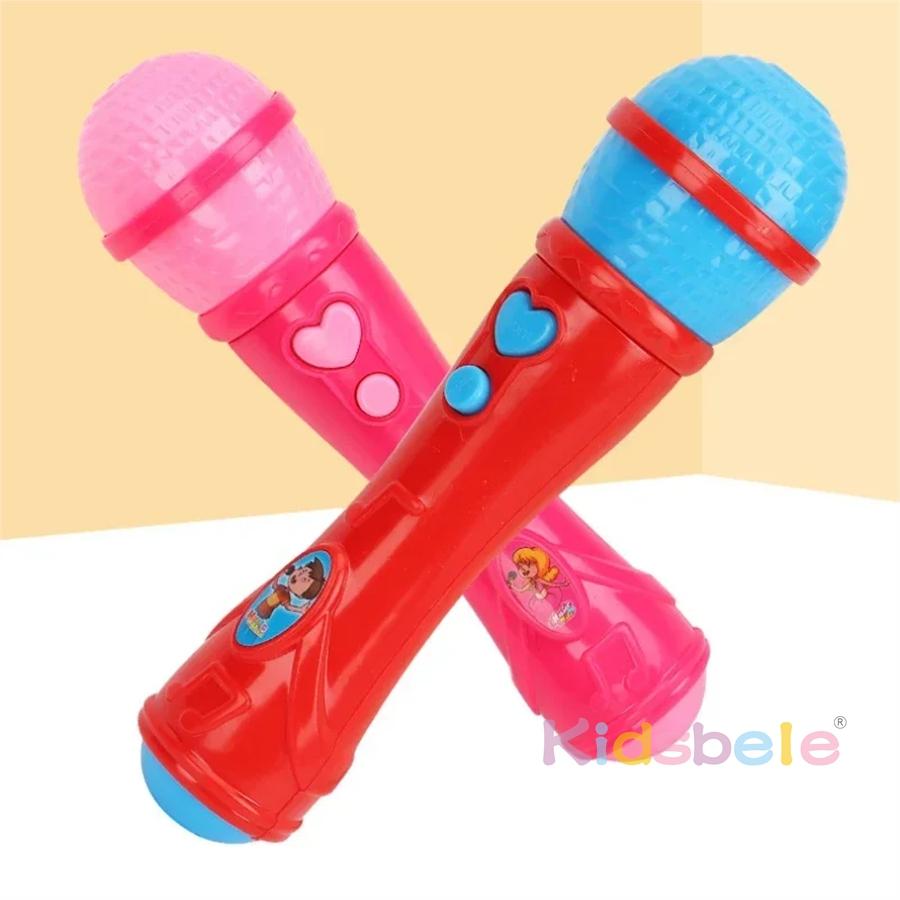 Portable Handheld Wireless Mini Toddlers Toy Education Karaoke Microphone Party Song Singing Music Gift For Birthday Halloween