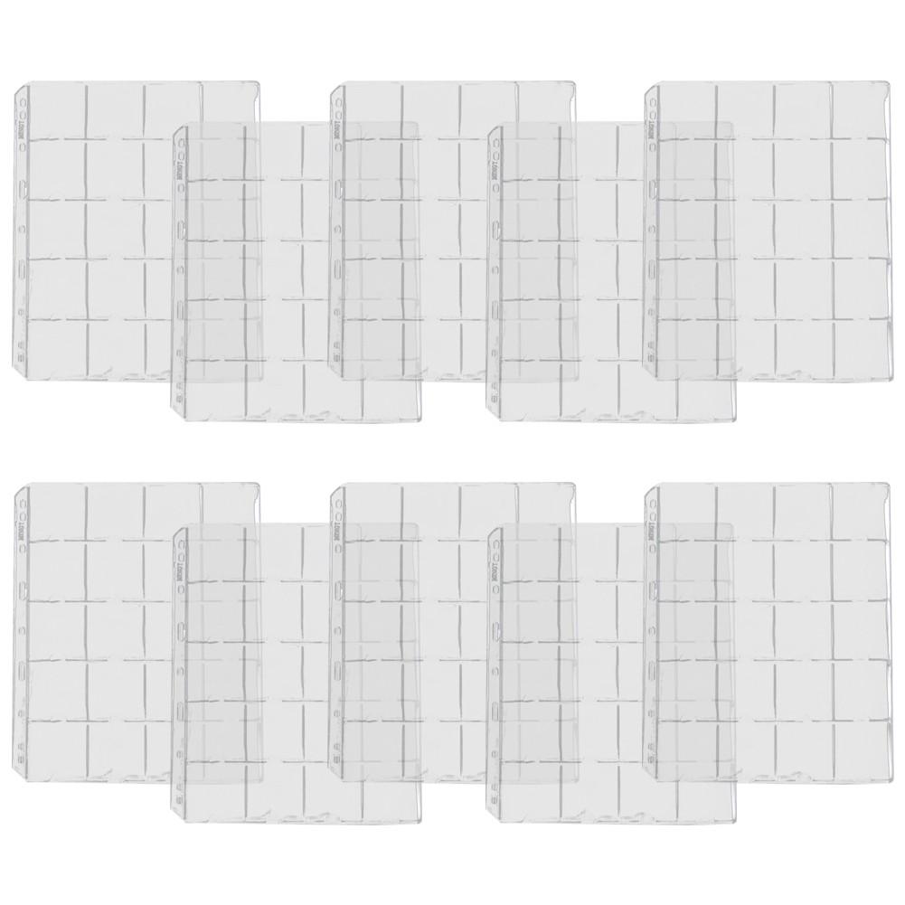 

Coin Holder Sheet For Coin Collection Organization PVC 1pc
