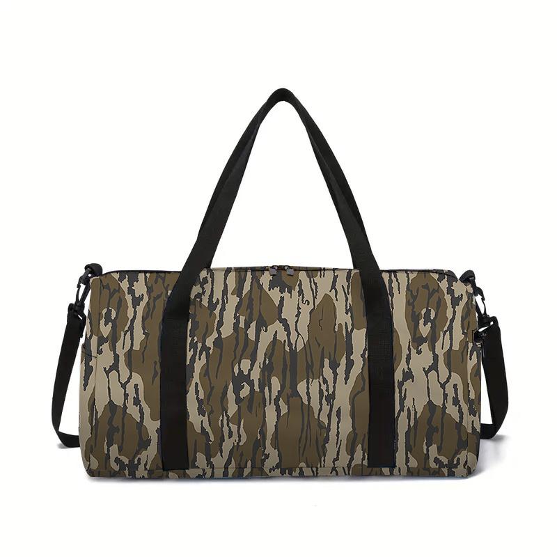 Camouflage Leopard Print Large Capacity Luggage Bag For Boy And Girls Best Gifts 2D Cartoon Travel Duffels Hand Bag For Children