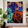 Anime Scott Pilgrim Wall Tapestry Design Perfect for Adding Personal Flair To Living Rooms, Dorms & Home Spaces, Wall Art Decor
