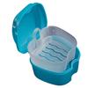 10Pcs Denture Box With Net Leakage Dental False Teeth Storage Box With Hanging Net Container Cleaning Tooth Boxes