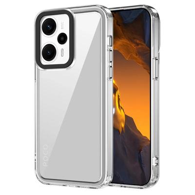 Clear Acrylic Case for Xiaomi Redmi 12C 11A Note 12 11 A1 A2 Plus Mi Poco X6 Pro M6 M4 F5 X5 C51 Pro Soft Bumper Shockproof Hard Cover
