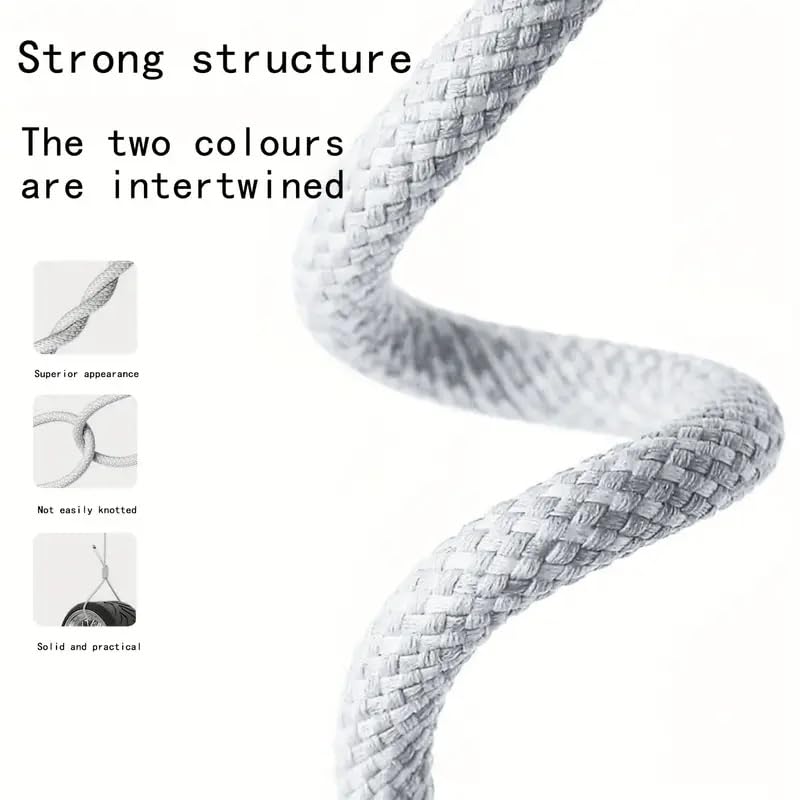 USB C cable 2M Set of 2 PD compatible 60W fast charging high speed data transfer High durability Nylon processing Prevention of disconnection Type for