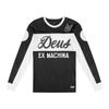 DEUS American Retro Quick-drying Breathable Moisture Removal Jersey Sports Outdoor Long-sleeved T-shirt Racing Ruffian Handsome Locomotive Suit