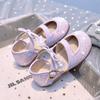 2026 Little Princess Pink Crystal Shoes - Sparkly Autumn Flats for Girls
