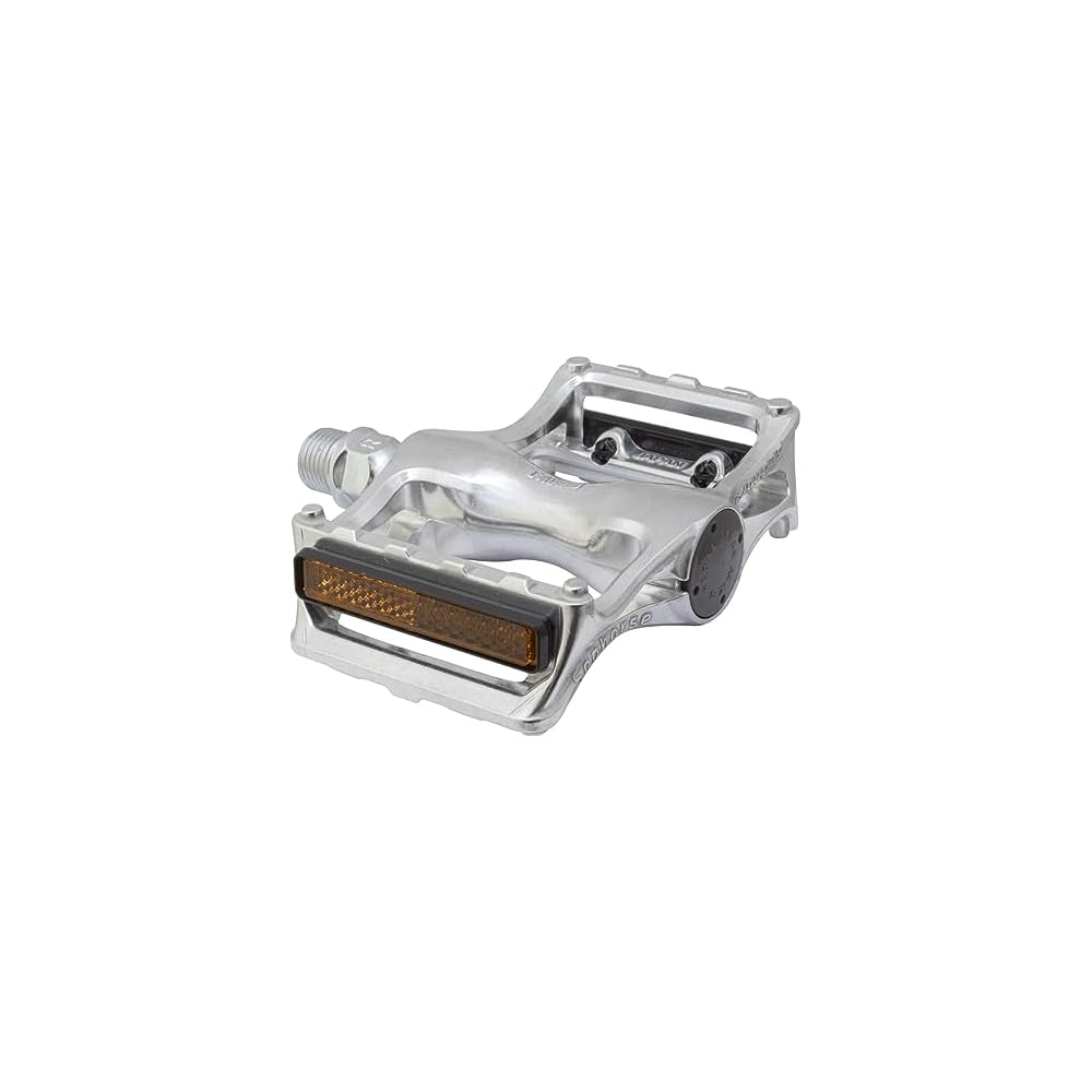 MKS Seahorse Silver Bicycle Pedals Lightweight Durable Design