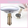 Brass Push Button Bouncing Water Seal Cover For Kitchen Sink Drainage System