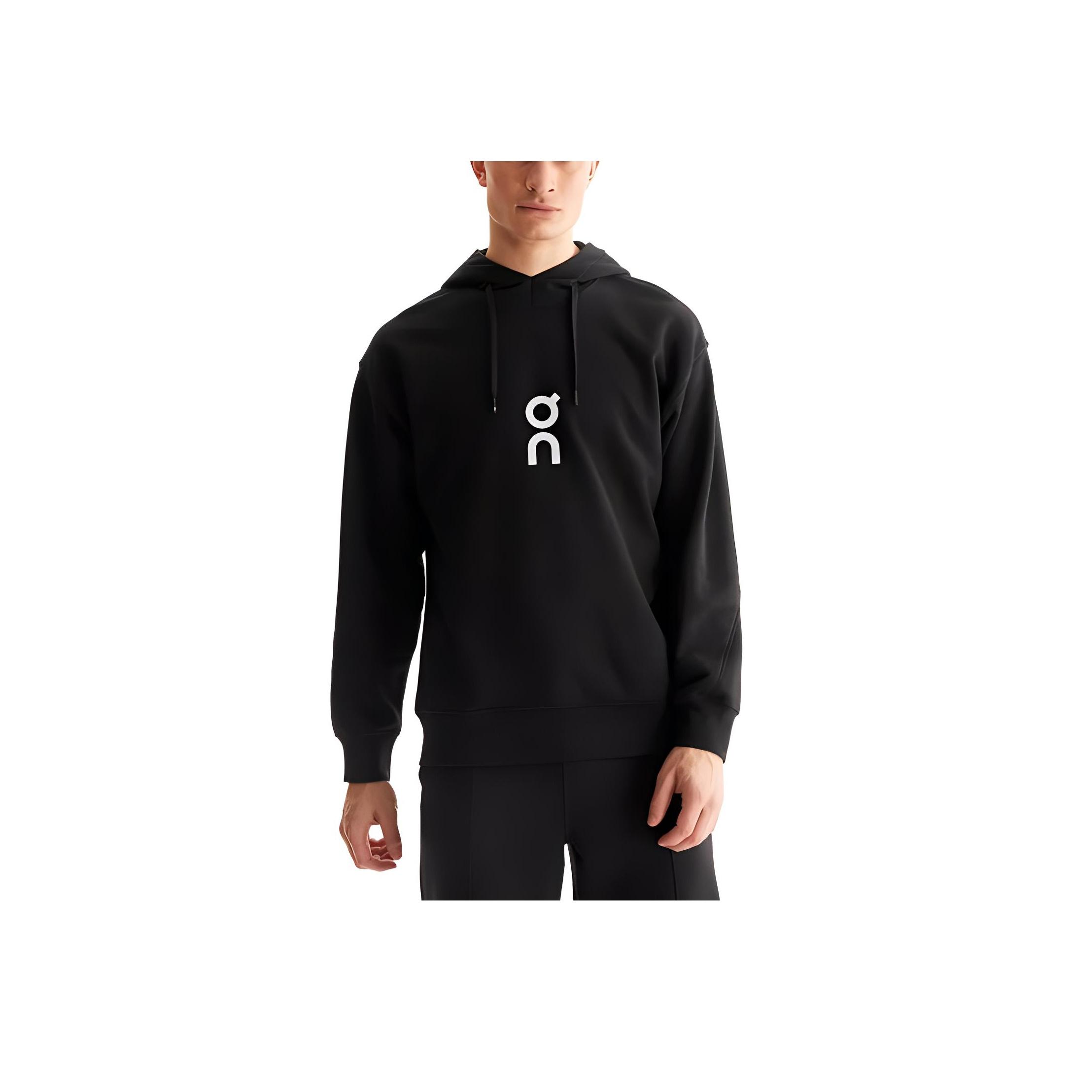 

Толстовка Club с логотипом, с длинным рукавом, мужская, черная 1ME10030553 XL