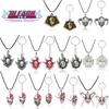 Bleach Kurosaki Ichigo Bull Head Skull Mask Flame Metal Pendant Necklace For Fans