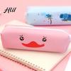 Lightweight Kids Pen Bag Cute Animal Pencil Case, Cartoon for Students, Anti-stain Holder Large Capacity Stationery Organizer School, Cylinder Zipper