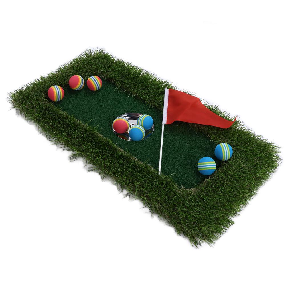 Golf Floating Putting Green Practice Mat 30x60cm Mini Indoors Outdoor Golf Carpet Mat