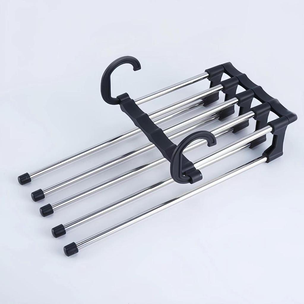 Seamless Rack Folding Trouser Multifunctional Multilayer Wardrobe Organizer