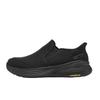 Gowork Stability 2.0 Herren Schlupfschuhe Rutschfest Stütze Komfort Niedrig geschnitten Tägliche Laufschuhe Ganz Schwarz 217000-BBK