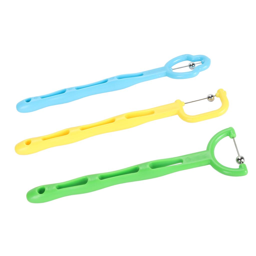 3 Pieces Tongue Tip Exercise Set Improve Flexibility Lateralization Lifting Oral Muscle Training Tool for Slurred Speech