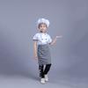 Kitchen Hat Top apron Cosplay Costume Cook Tshirt Children Chef Costume Set Halloween Decoration