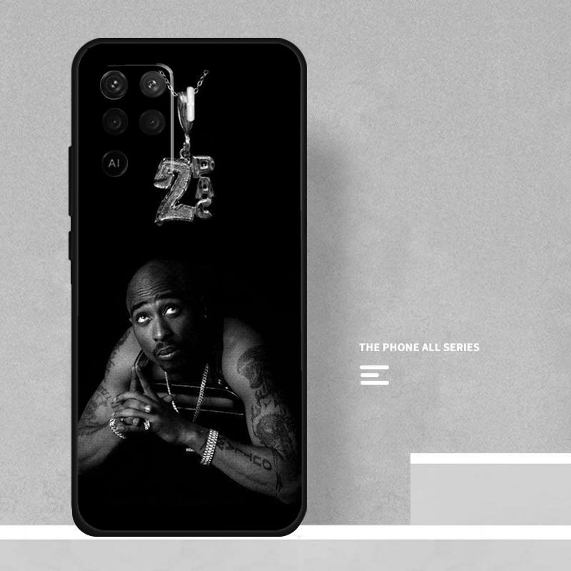 Rapper 2pac Singer Tupac Case For Oppo A5 A6 Pro A16 A76 A96 A17 A57 A40 A60 A80 A98 A58 A78 A18 A38 A54 A74 A94 A15