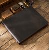 Genuine Real Crazy Horse Genuine Full Grain Leather Book Cover Notebook Note Book Crazy Horse Leather Handmade NoteBook