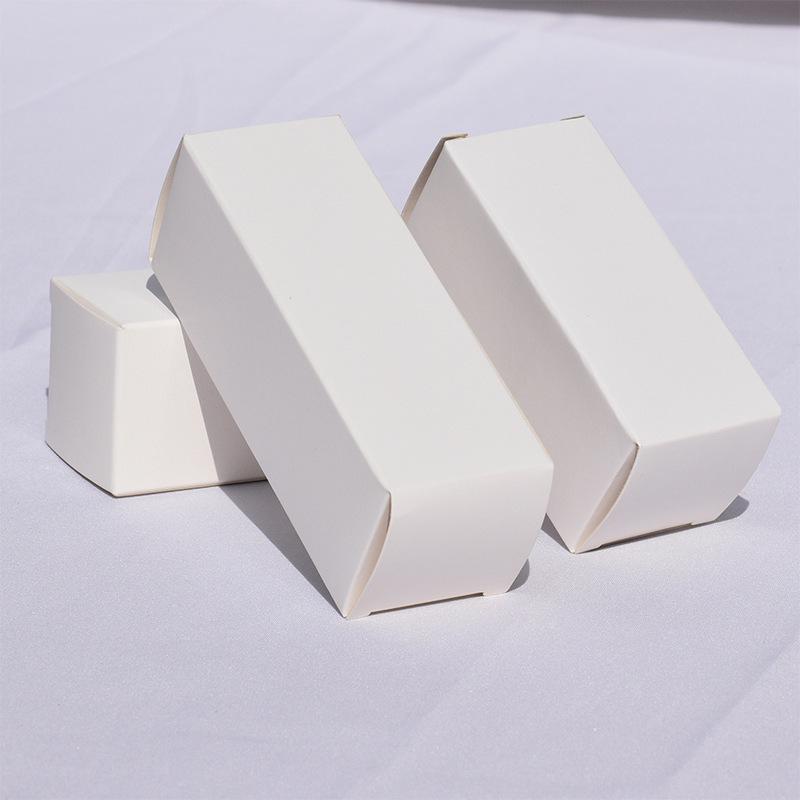 Geschlechtsneutrale weiße Kartonbox - Rechteckig, Blanko, Ideal für Farbdruck und Verpackung