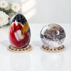 10 Pcs Wood Crystal Ball Stand for 20 - 100 Mm Sphere Wooden Crystal Sphere Stand Egg Crystals Holder Stands 2 Sizes Spheres Display Holders Small