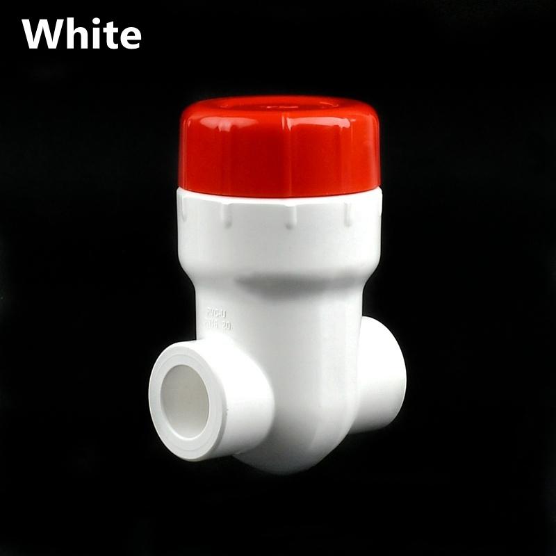 

1PC I.D 20~63mm UPVC Gate Valve Garden Irrigation Aquarium Flow Control Valve Precision Regulating Hand Wheel Switch Valve 20mm DN15