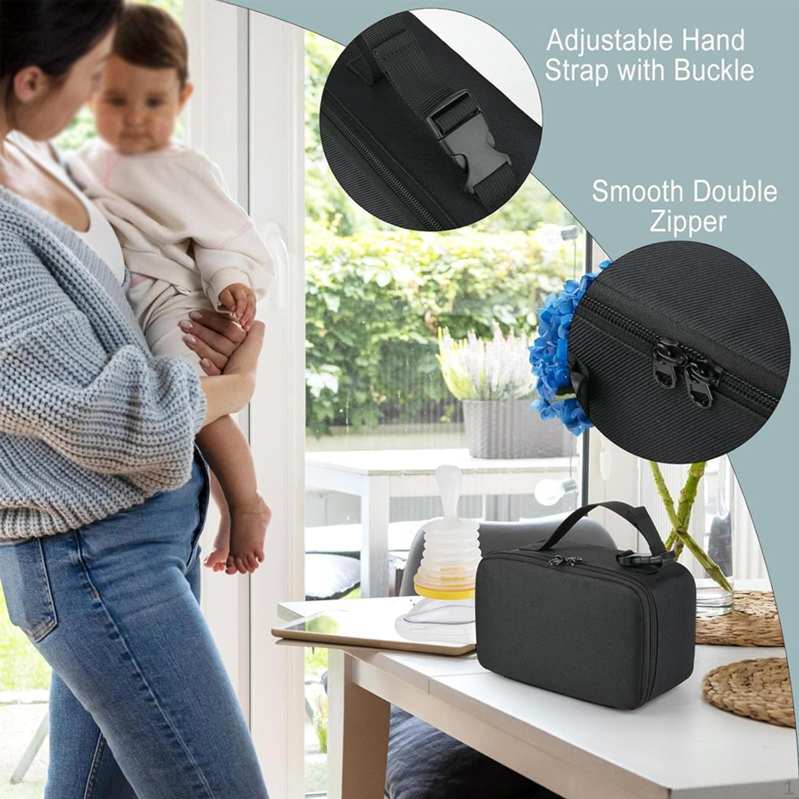 

Сумка для хранения аспиратора дыхательных путей, дорожный чехол для переноски с регулируемым ручным ремешком, первая помощь