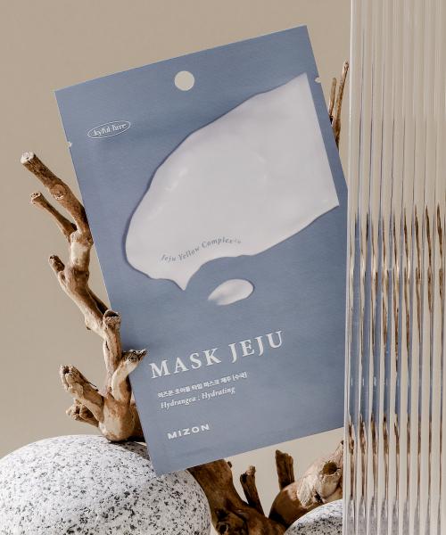 Mizon Joyful Time Jeju Line Sheet Masks (5-Pack) Houttuynia Cordata Mask (5 Sheets)
