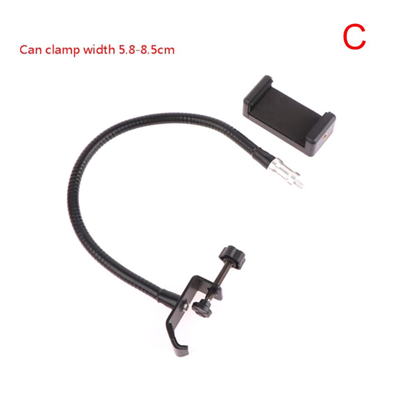 Microphone Stand Metal Table Clamp 360 Adjustable Flexible Gooseneck Universal Microphone Arm For Meeting Lecture Podcast