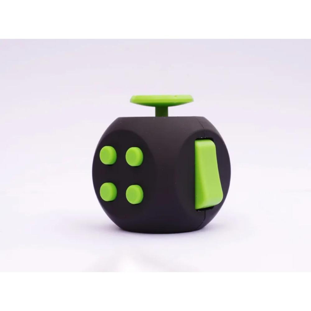 Fidget Cube EDC Jucării Antistres pentru Reducerea Anxietății Jucărie Senzorială Antistres Cub Fidget pentru Copii Adulți Autism ADHD Concentrare 12 Fețe