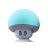 Cute Mushroom Portable Wireless Bluetooth Speaker, Mini Cartoon Design with Suction Cup & Phone Stand, Fall Proof Ideal Gift