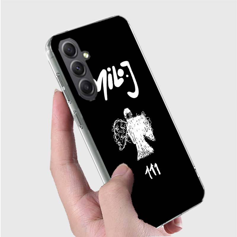 Singer M-Milo J Phone Case for Samsung A16 A26 A36 A56 A17 A37 A57 A07 A06 A02S A03 A04S A05S Galaxy Note 20 10 A50S A71 A51 A31